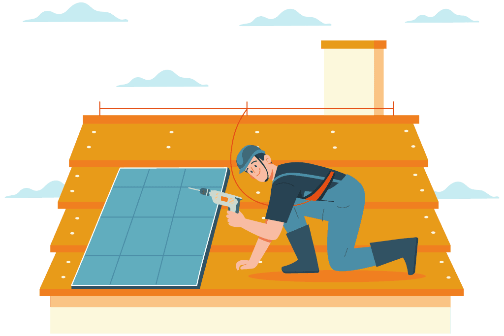Installation Ihrer Solaranlage